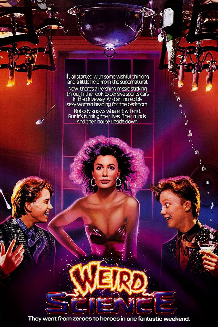 Weird Science Lebrock Hall Smith Movie Room Decor Jigsaw Puzzle