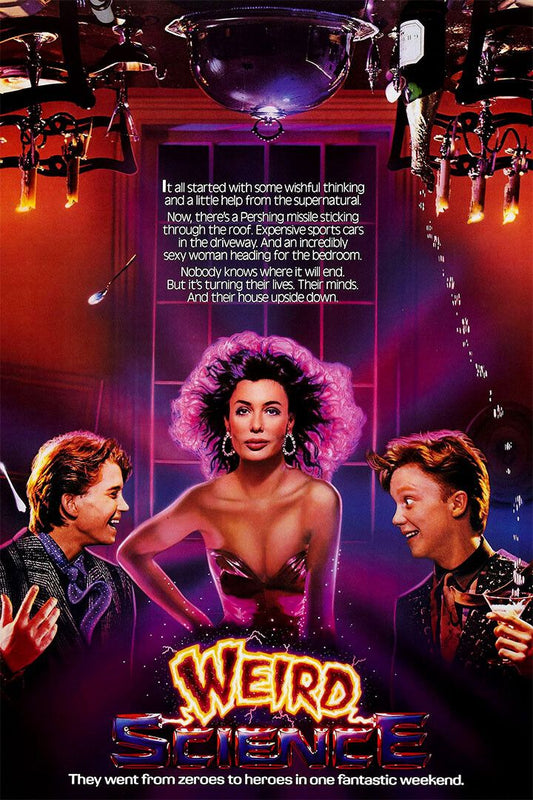Weird Science Lebrock Hall Smith Movie Room Decor Jigsaw Puzzle