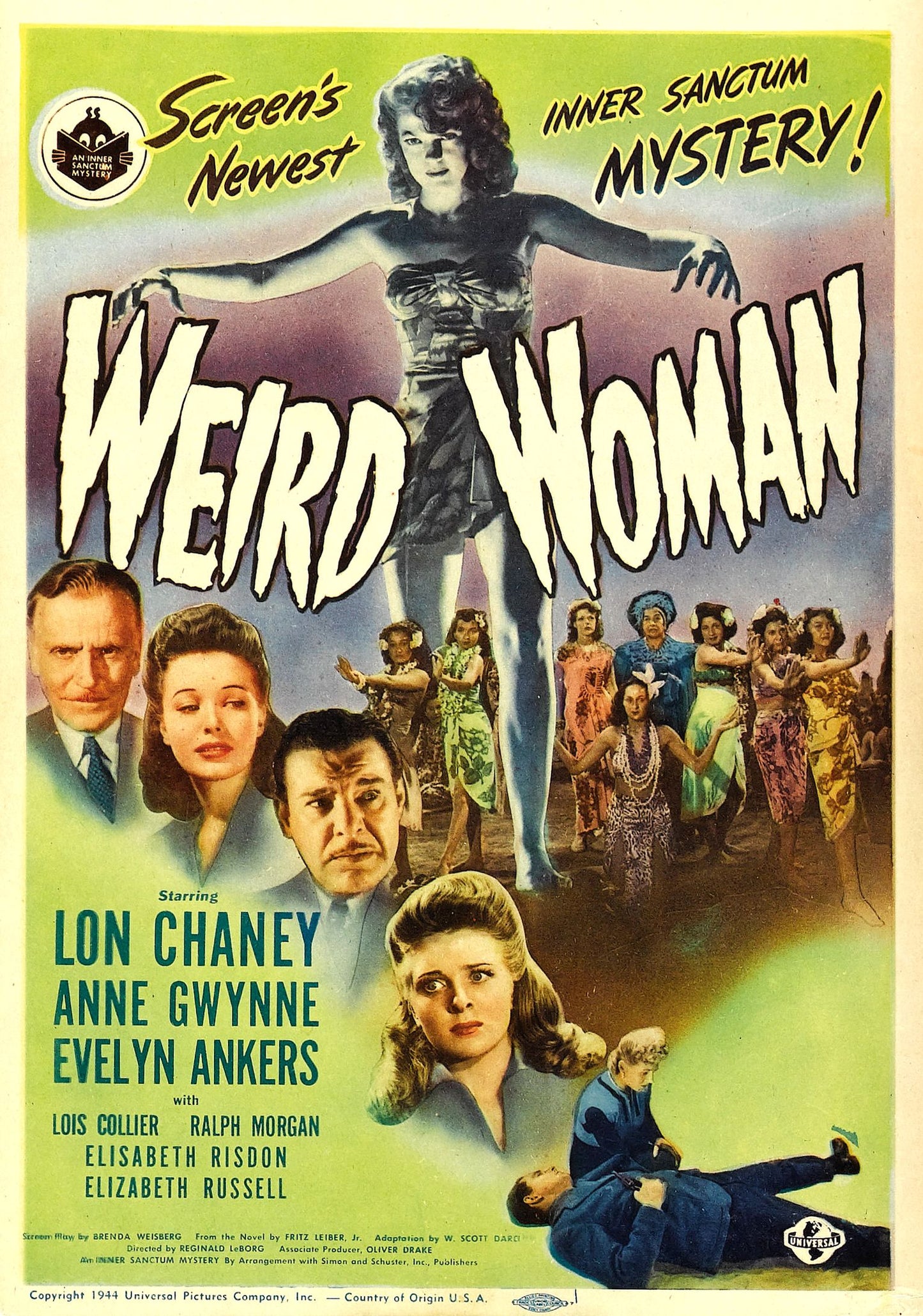 Weird Woman 01 Movie Magnet