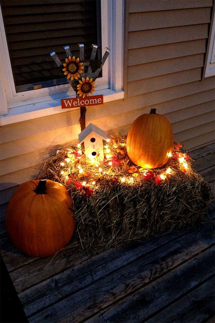 Welcome Halloween Pumpkins Fall House Garden Flag Jigsaw Puzzle
