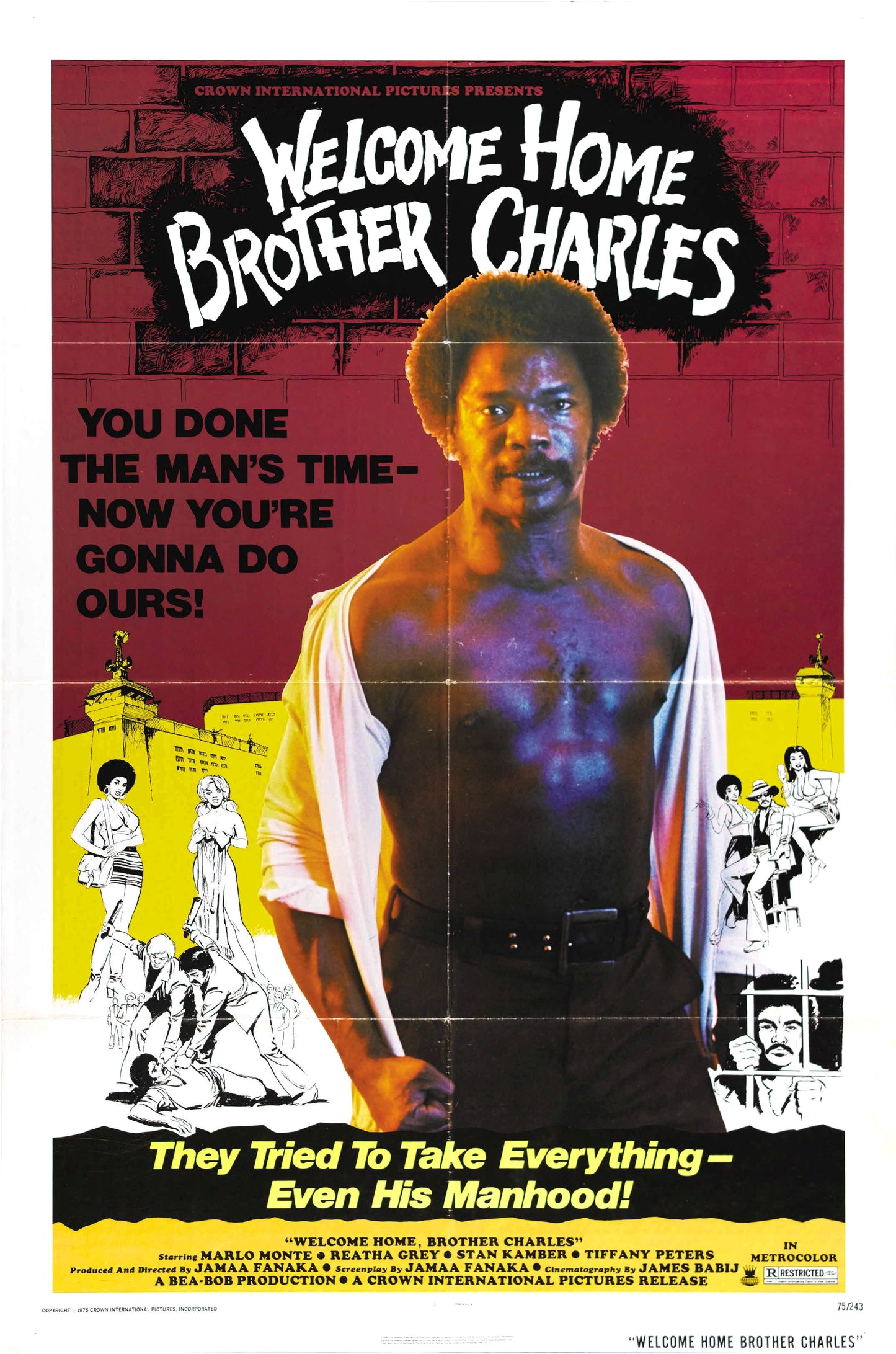 Welcome Home Brother Charles 01 Movie Keychain
