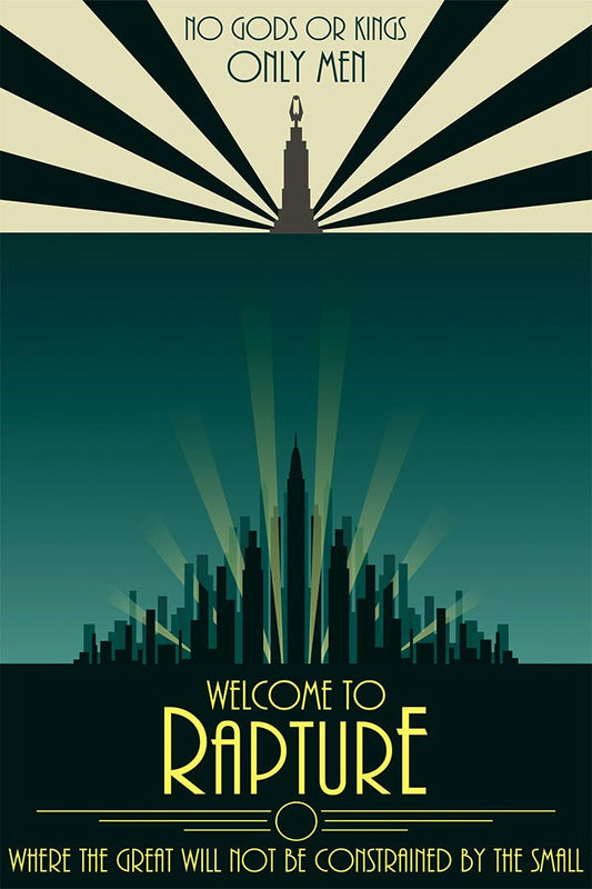 Welcome To Rapture Bioshock Hero Games Adventure Jigsaw Puzzle
