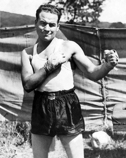 Welterweight Champion Boxer Jimmy Mclarnin Magnet Boxing Magnet Glossy Print