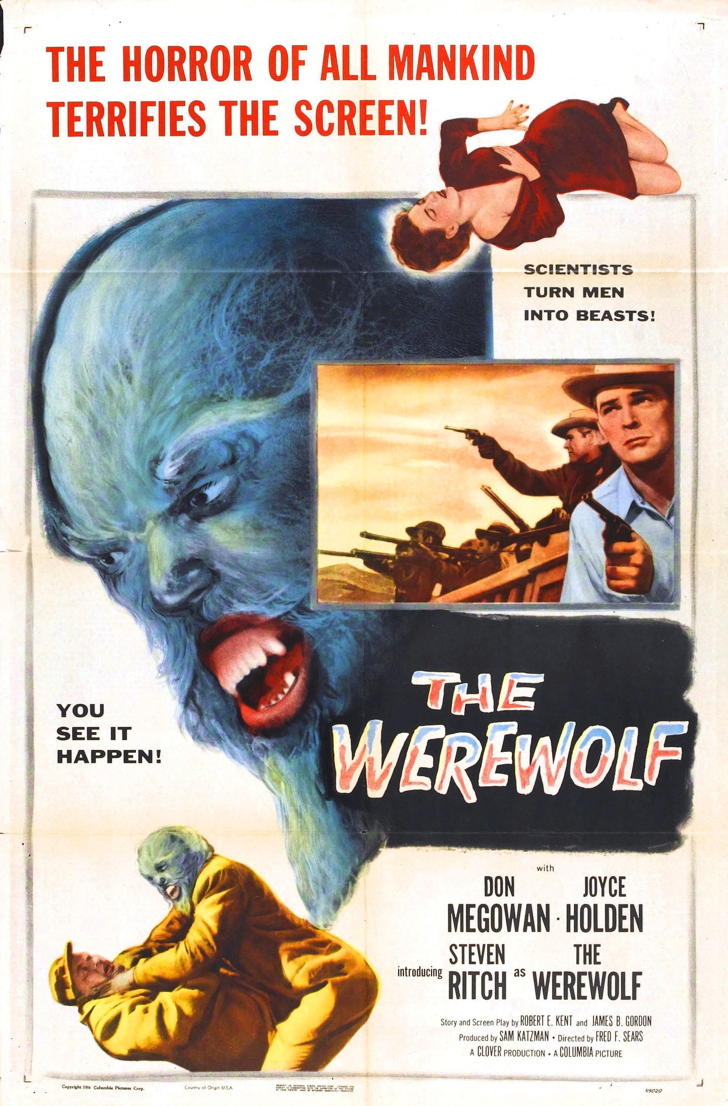Werewolf 1954 01 Movie Magnet