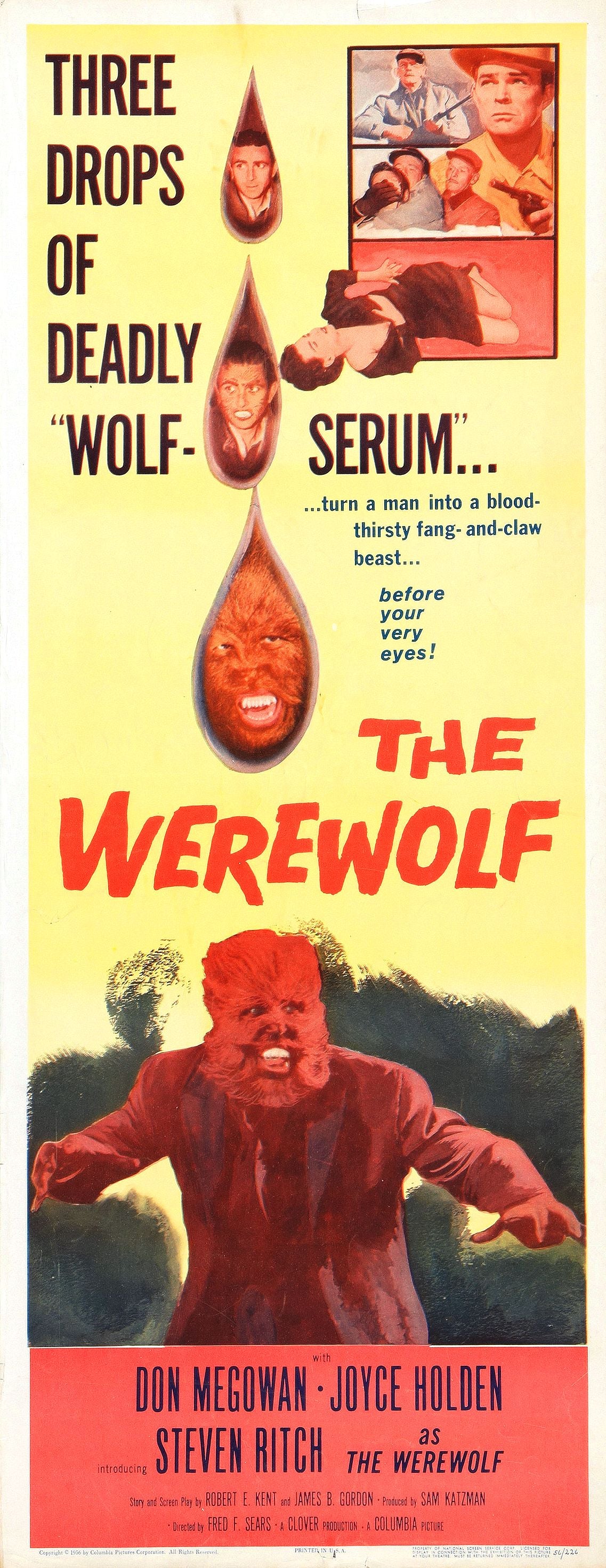 Werewolf 1954 04 Movie Magnet