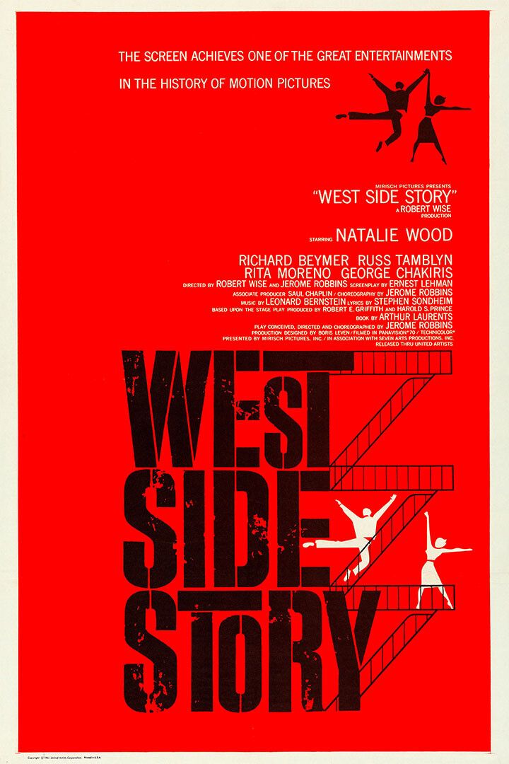 West Side Story Movie Crime Drama Musical Print Jigsaw Puzzle