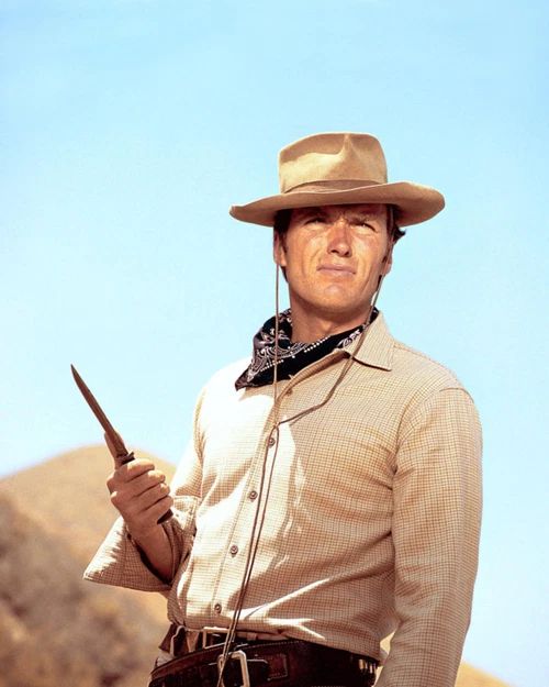 Western Tv Show Rawhide Starring Clint Eastwood Glossy Keychain Keychain 2