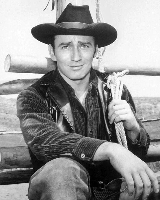 Western Tv Show The Virginian Glossy Magnet Magnet James Drury Print 1