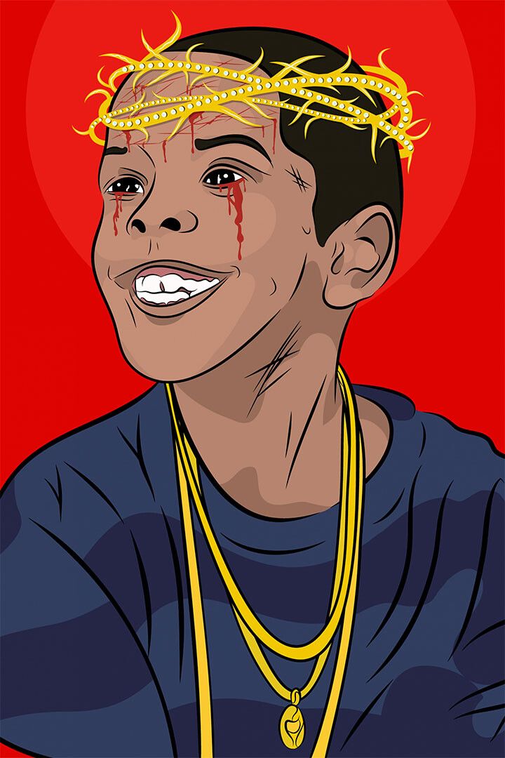 Westside Gunn Silk Fly God Music Painting Jigsaw Puzzle