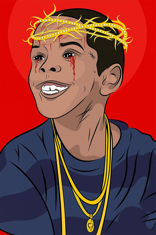 Westside Gunn Silk Fly God Music Painting Jigsaw Puzzle