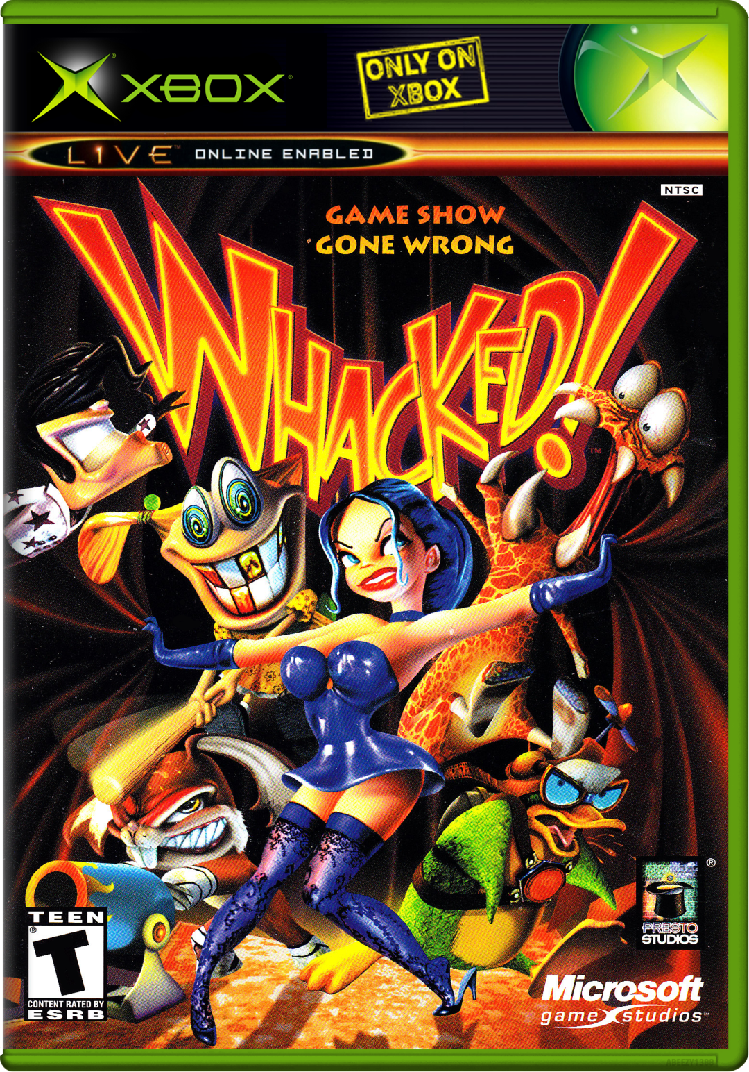 Whacked! (Usa, Europe) Xbox Print Poster