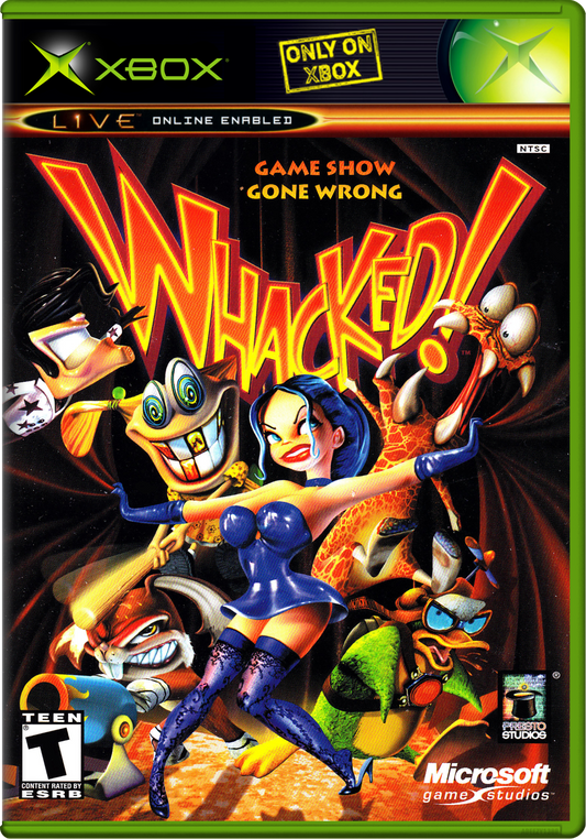 Whacked! (Usa, Europe) Xbox Print Poster