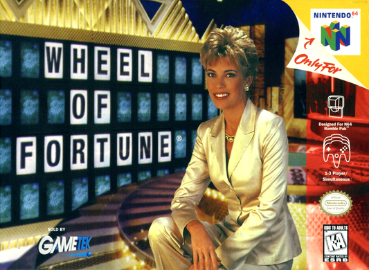 Wheel Of Fortune N64 Print Poster