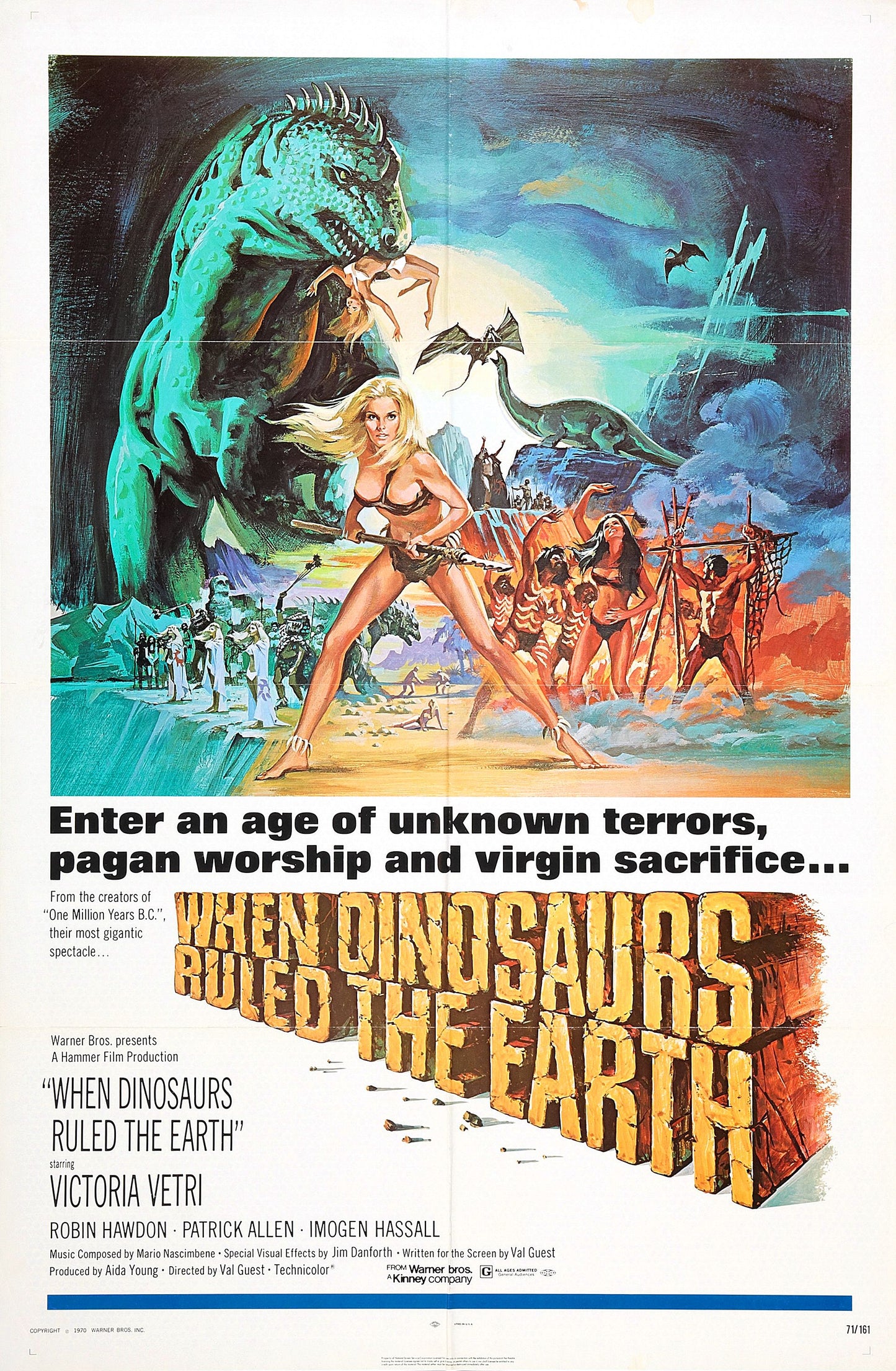 When Dinosaurs Ruled Earth 01 Movie Magnet