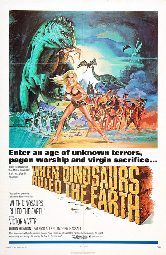 When Dinosaurs Ruled Earth 01 Movie Magnet