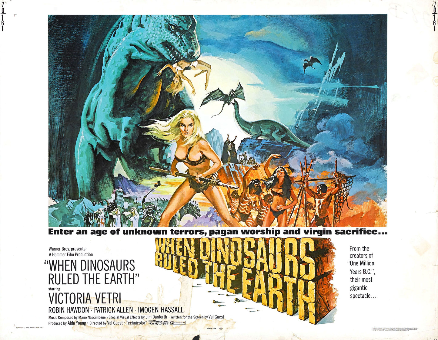 When Dinosaurs Ruled Earth 02 Movie Magnet