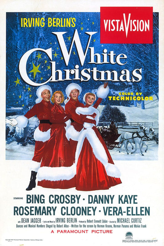 White Christmas Movie Comedy Musical Romance Jigsaw Puzzle