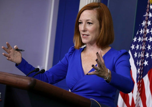 White House Press Secretary Jen Psaki Biden Liberal Poster Picture Photo Print