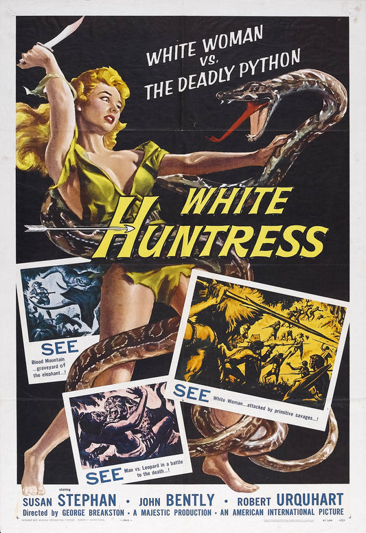 White Huntress 01 Movie Magnet