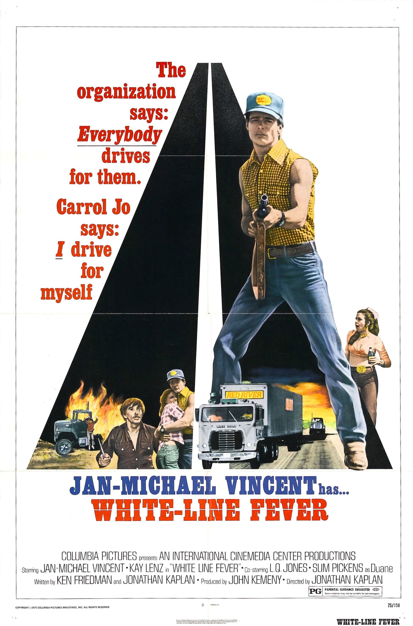 White Line Fever 01 Movie Magnet