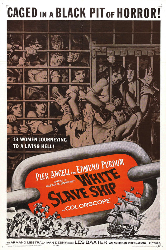 White Slave Ship 01 Movie Magnet