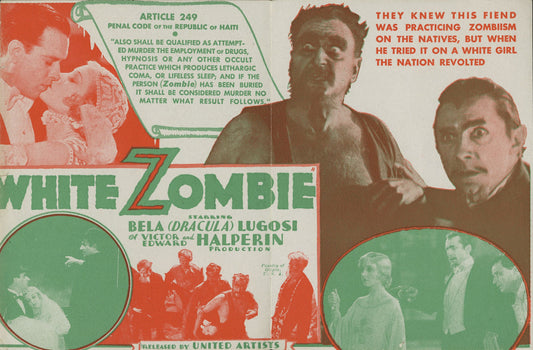 White Zombie 02 Movie Poster