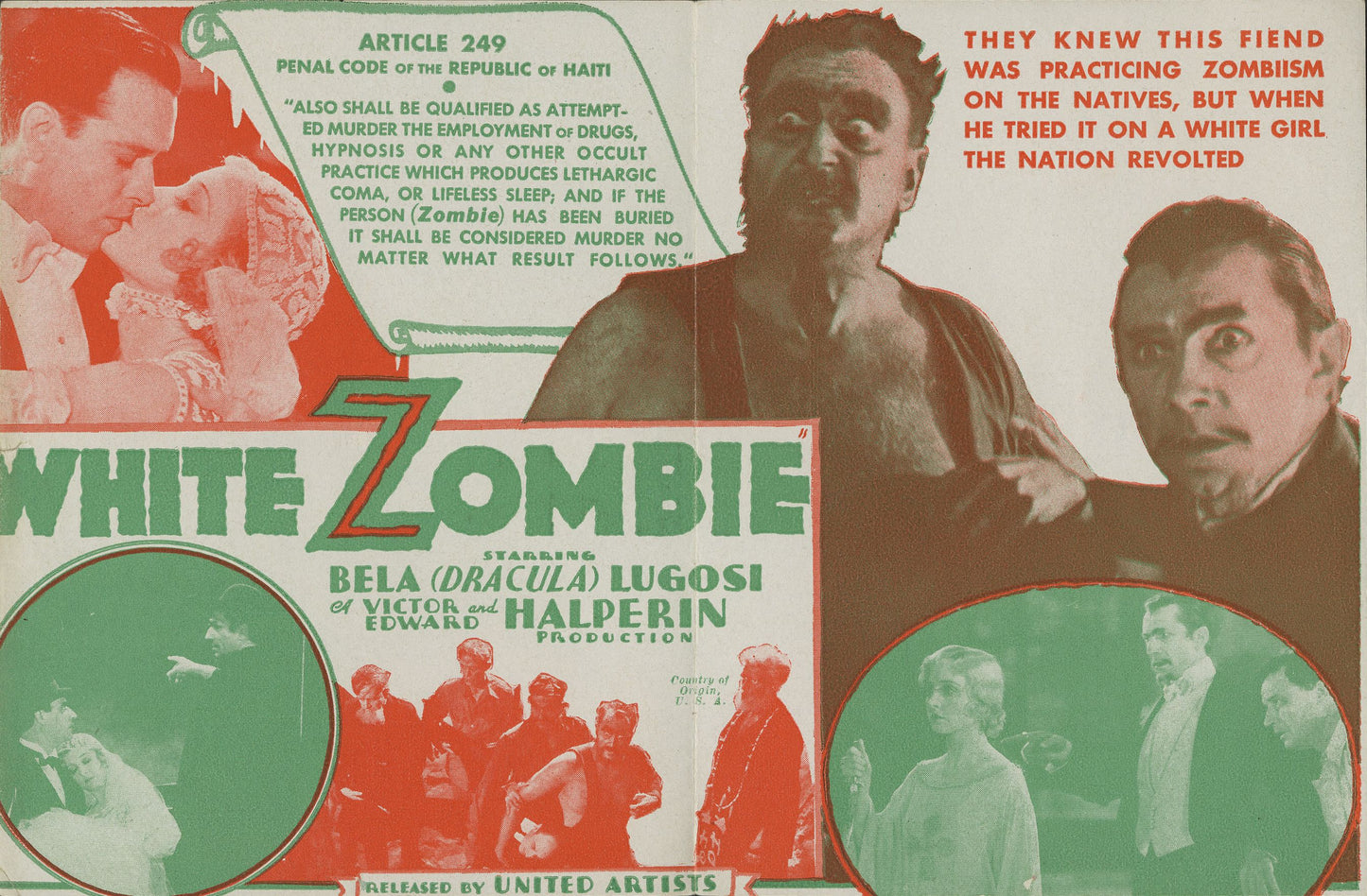 White Zombie 02 Movie Magnet
