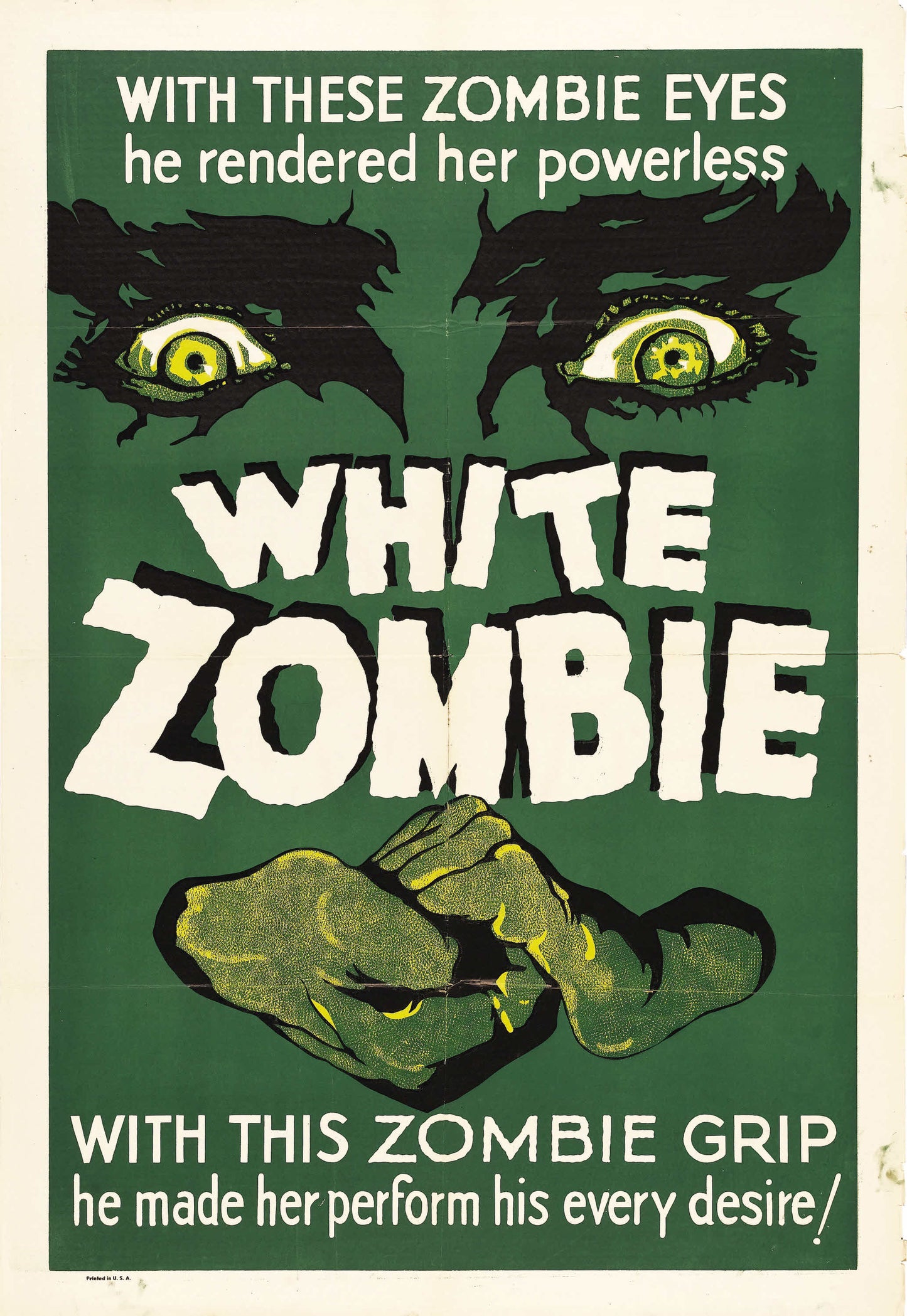 White Zombie 03 Movie Poster