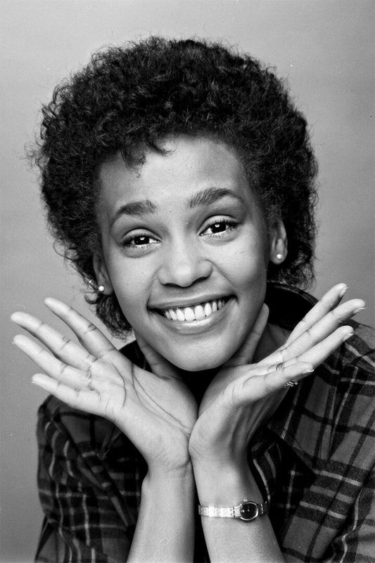 Whitney Houston 1999 World Tour Black White Jigsaw Puzzle Wall Art Decor Jigsaw Puzzle