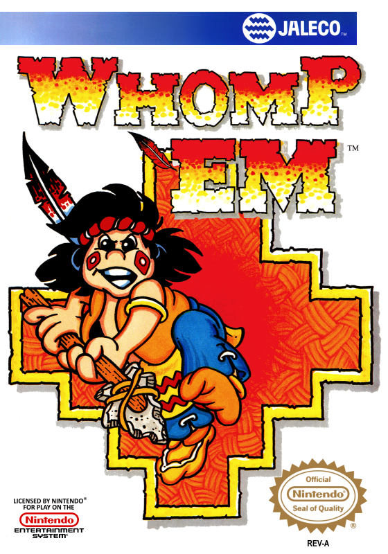 Whomp Em (Usa) Nes Print Poster