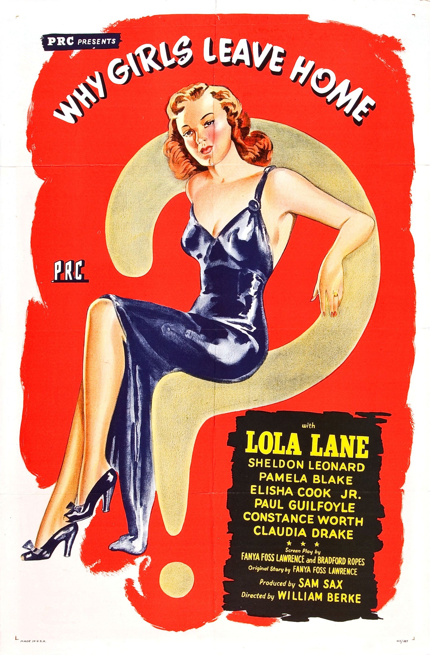 Why Girls Leave Home 1945 01 Movie Poster