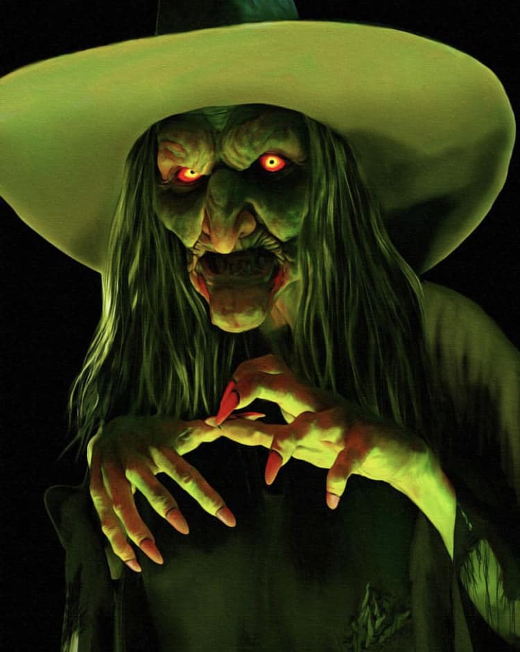Wicked Witch Figure Jigsaw Puzzle