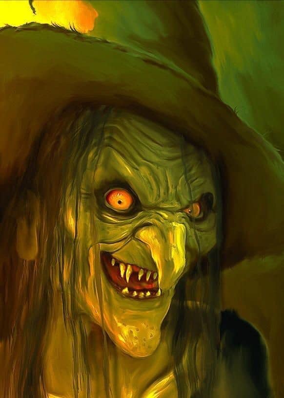 Wicked Witch Portrait Jigsaw Puzzle