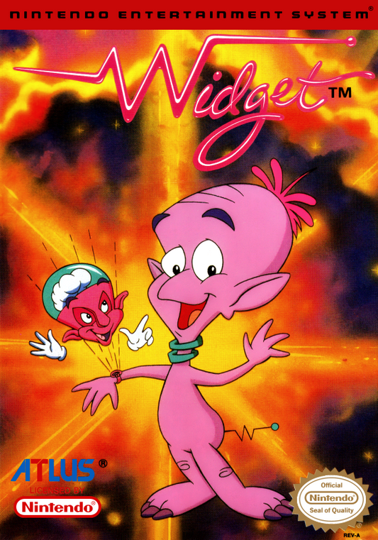 Widget (Usa) Nes Print Poster