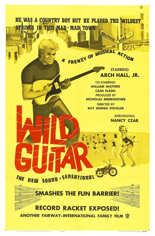 Wild Guitar 01 Movie Magnet