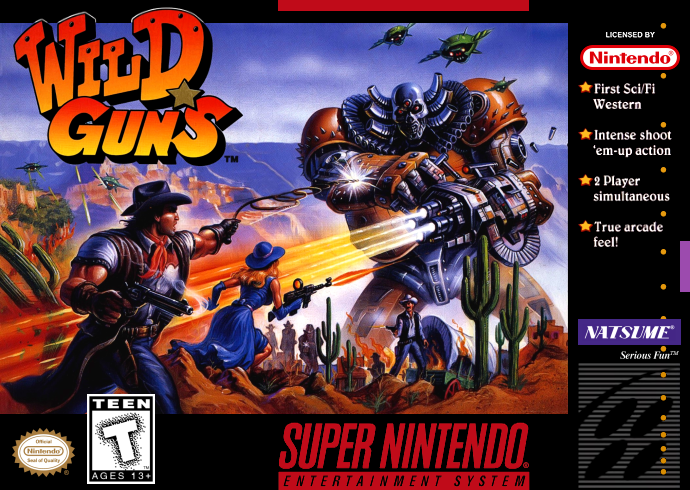 Wild Guns (Usa) Snes Keychain