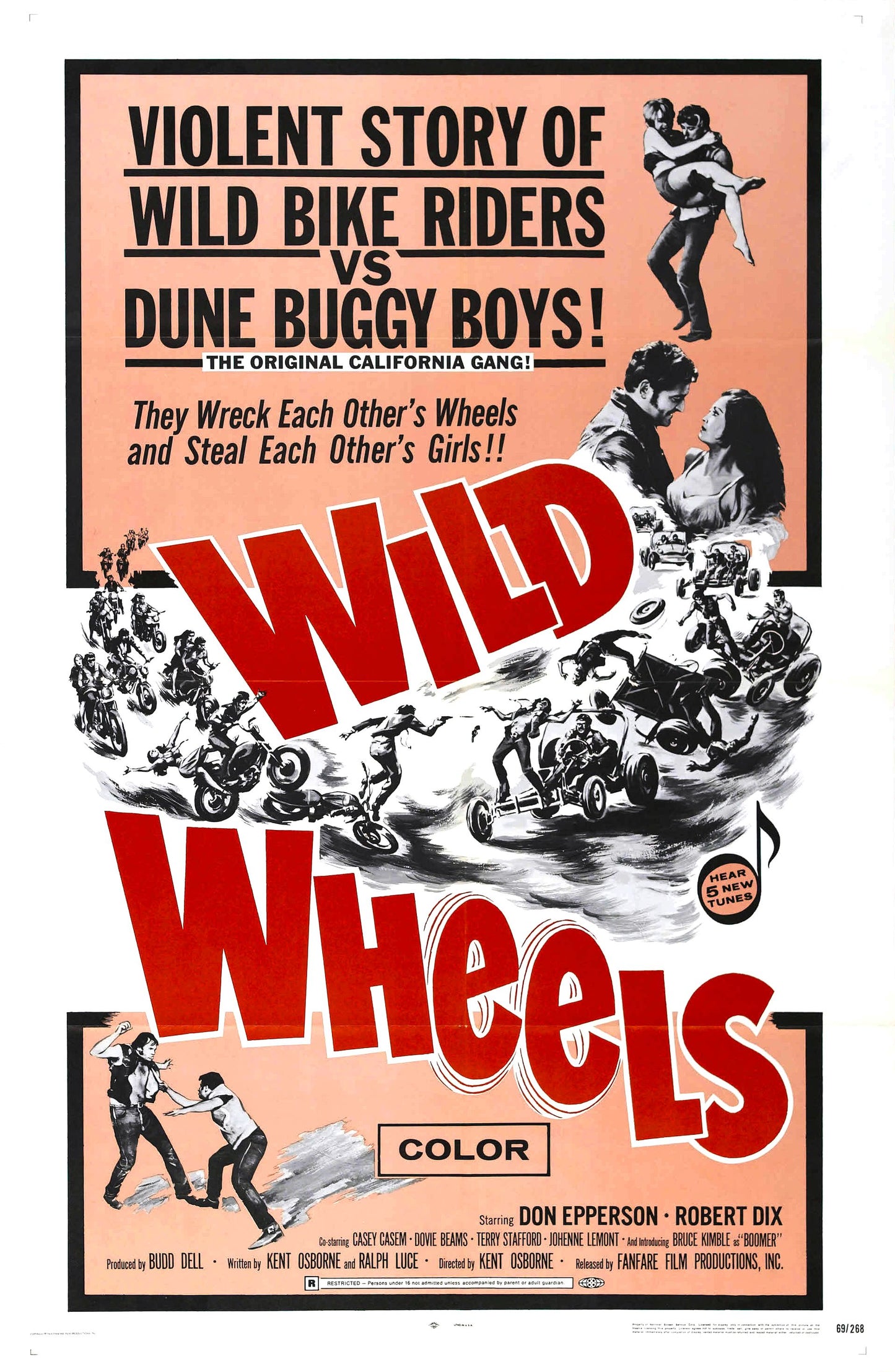 Wild Wheels 01 Movie Magnet