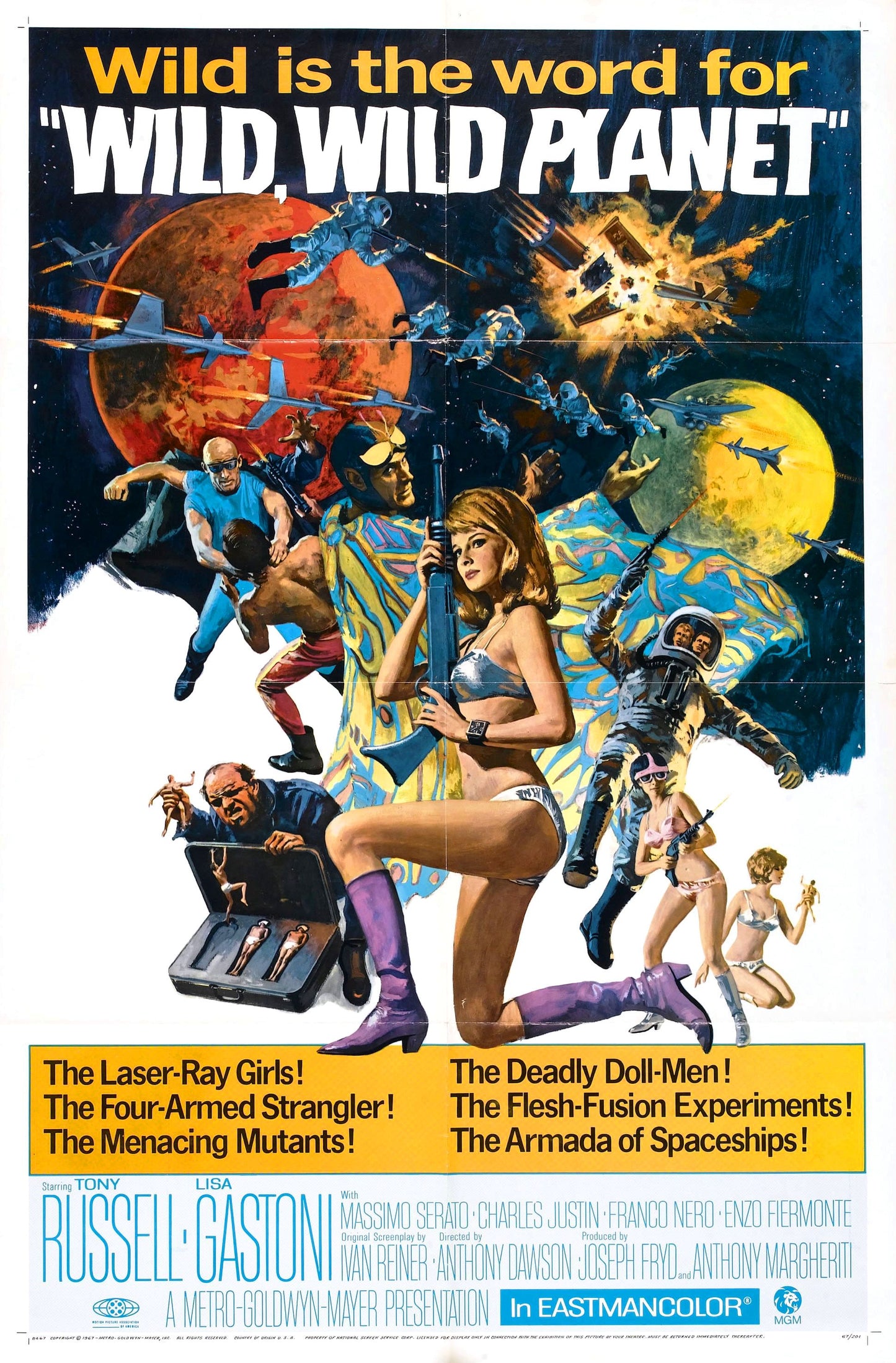 Wild Wild Planet 01 Movie Magnet