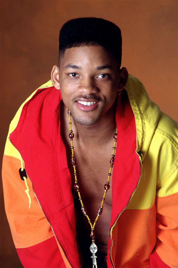Will Smith Actor Young Keychain Posed Painting Keychain