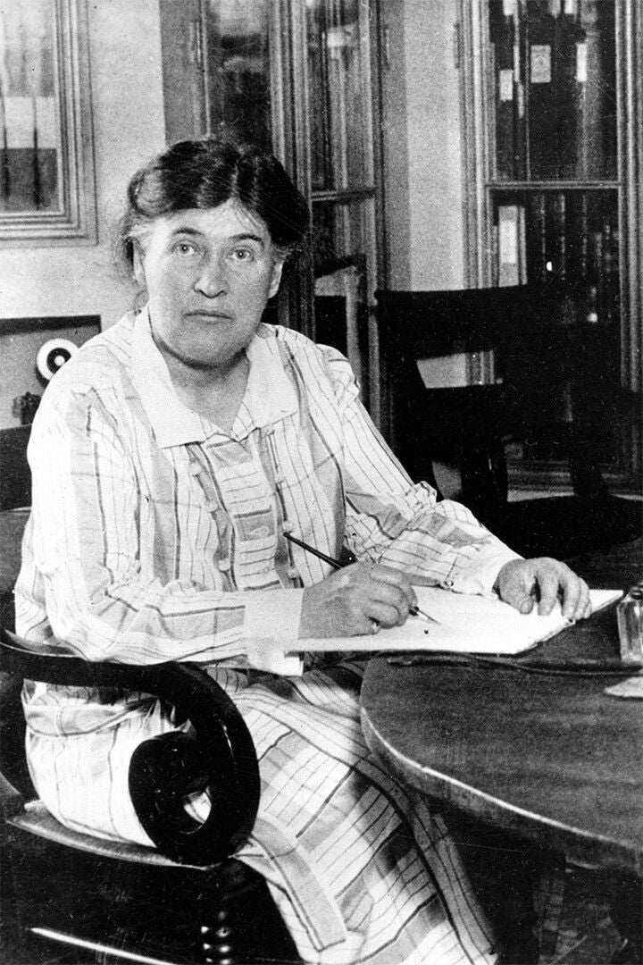 Willa Sibert Cather American Novelist Print Jigsaw Puzzle