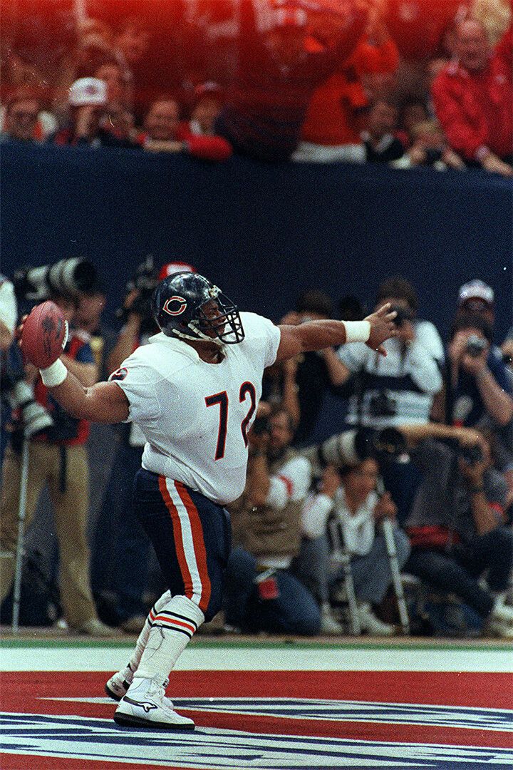 William The Refrigerator Perry Football Jigsaw Puzzle