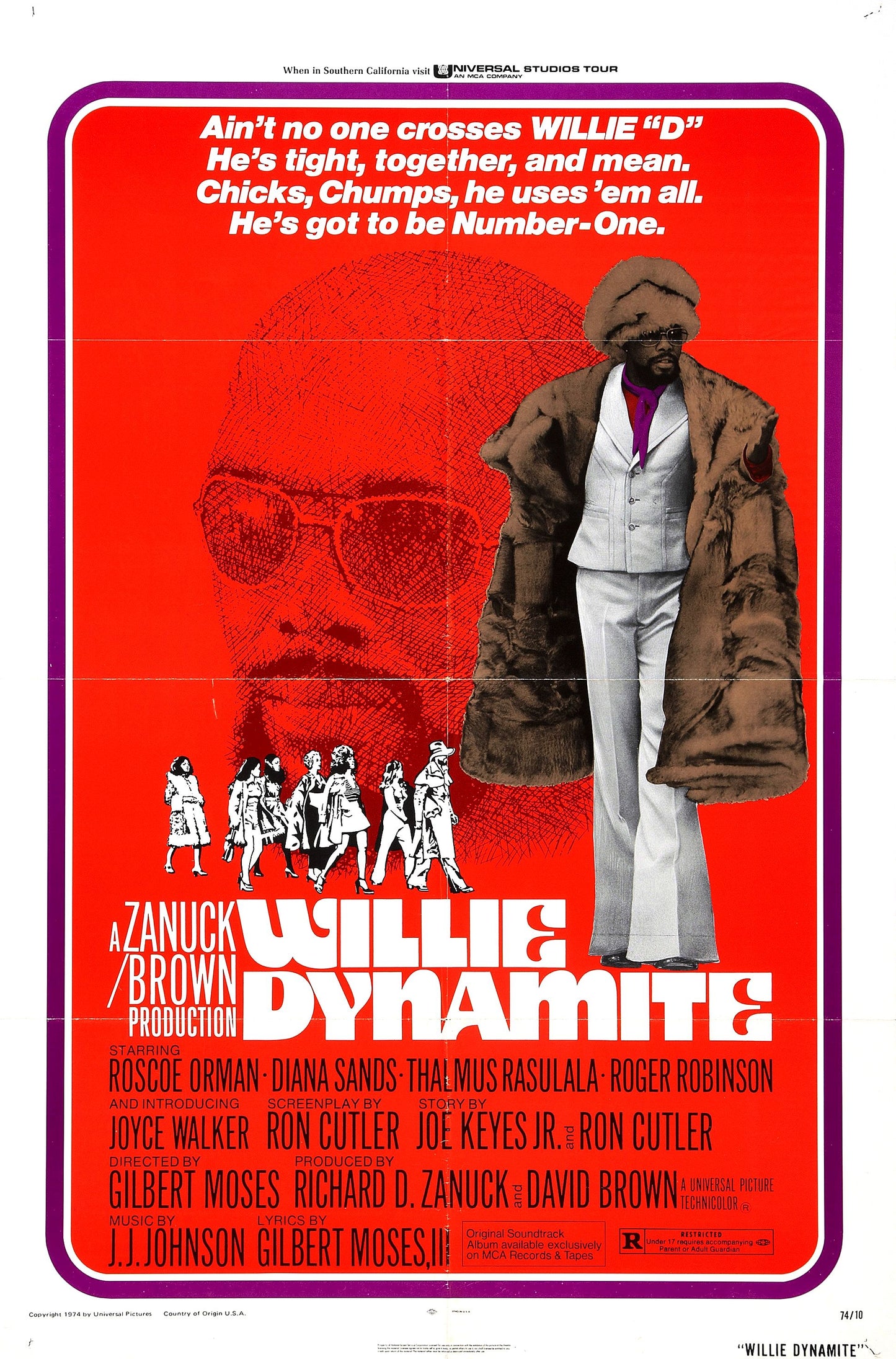 Willie Dynamite 01 Movie Magnet
