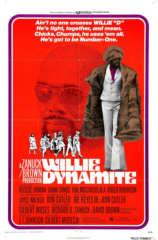 Willie Dynamite 01 Movie Magnet