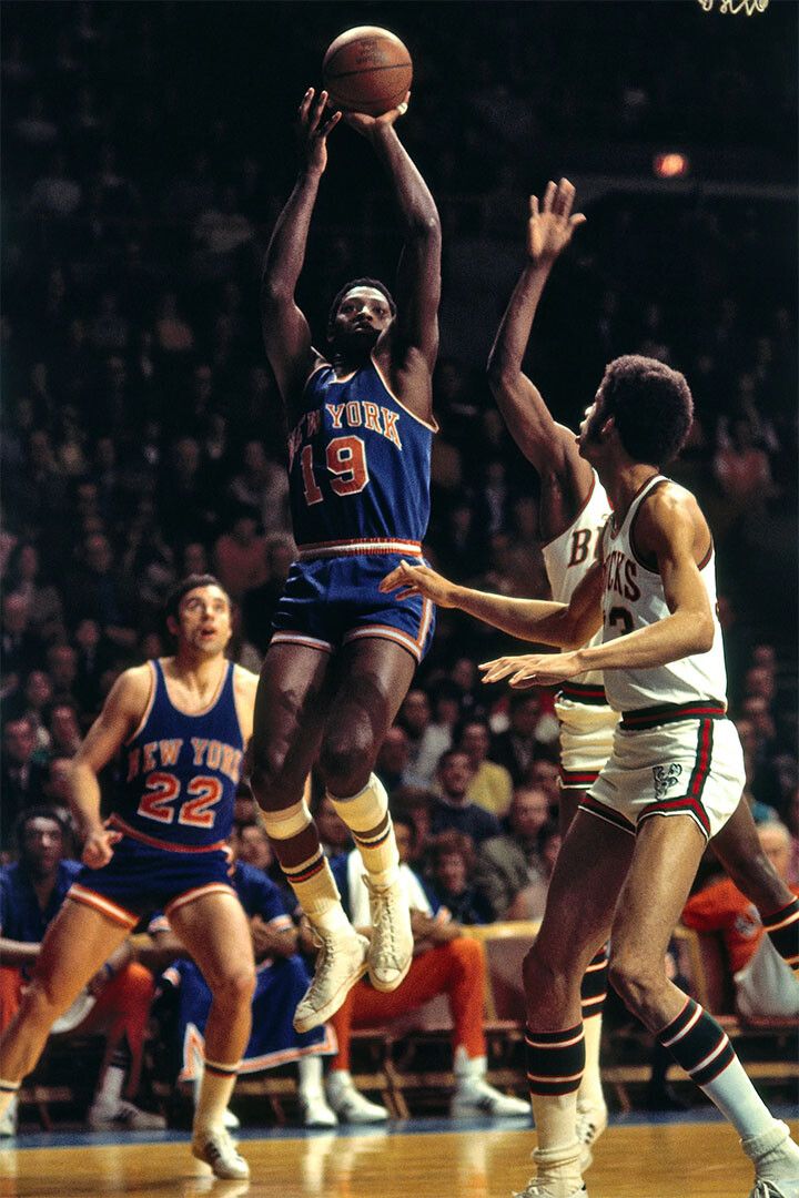 Willis Reed New York Basketball Player Jigsaw Puzzle