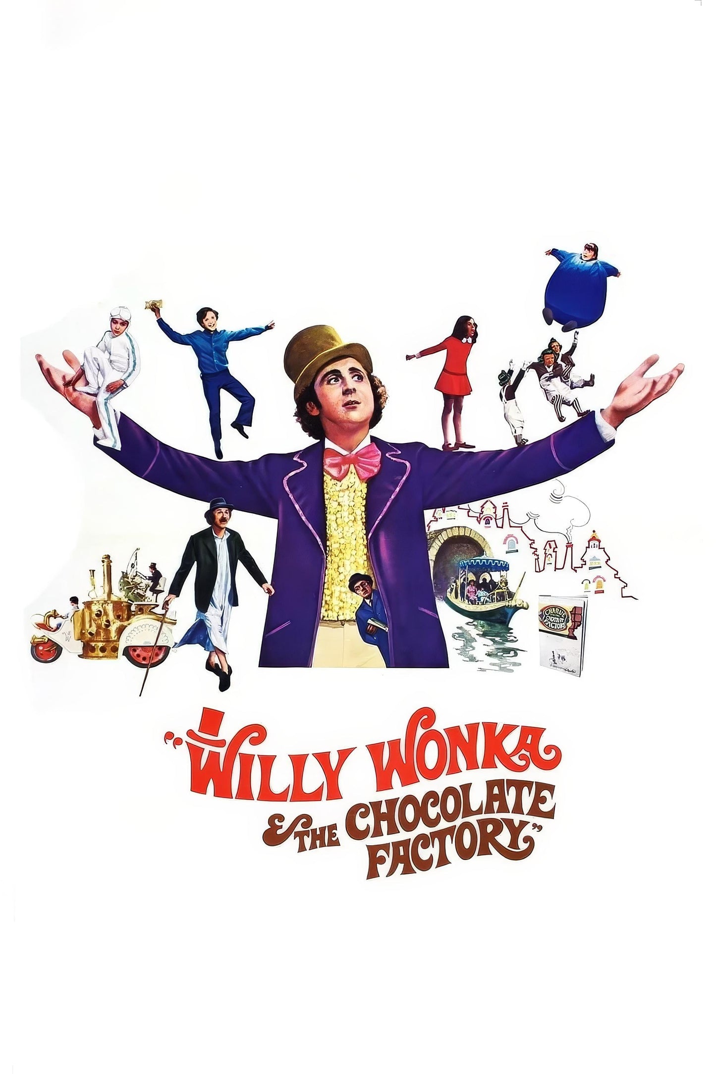 Willy Wonka & The Chocolate Factory (1971) Movie Magnet