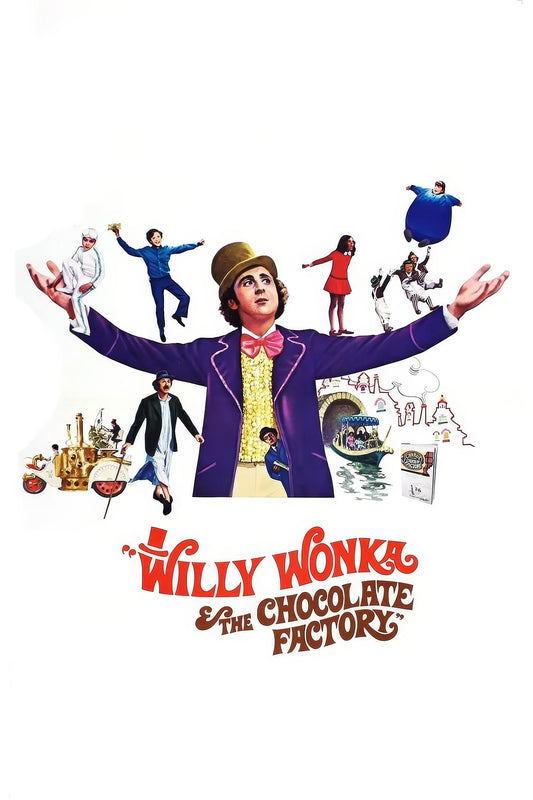 Willy Wonka & The Chocolate Factory (1971) Movie Magnet