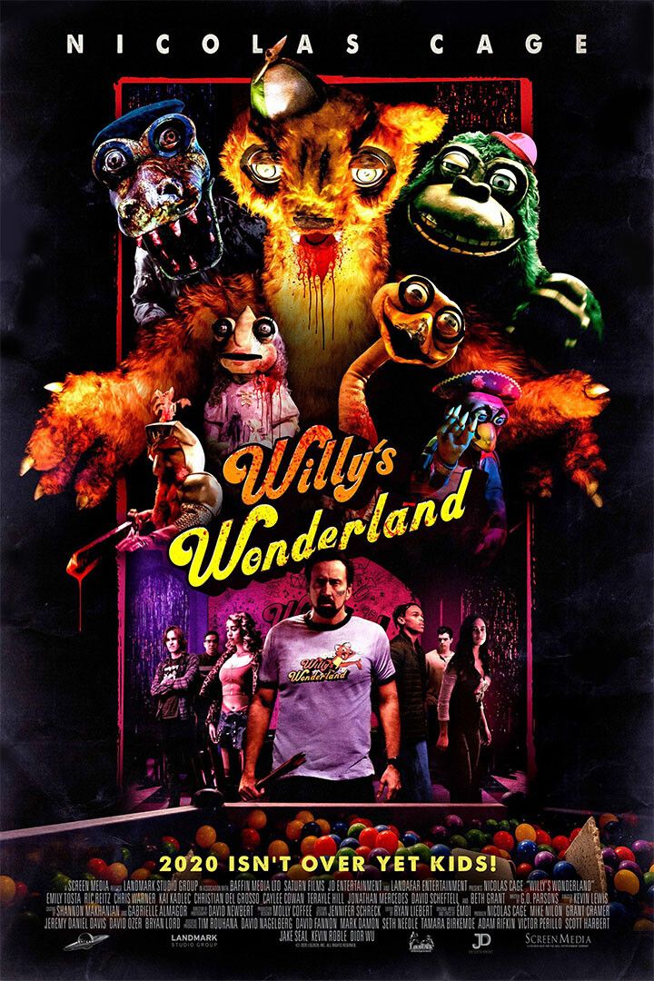 Willys Wonderland Action Horror Anime Movie Jigsaw Puzzle
