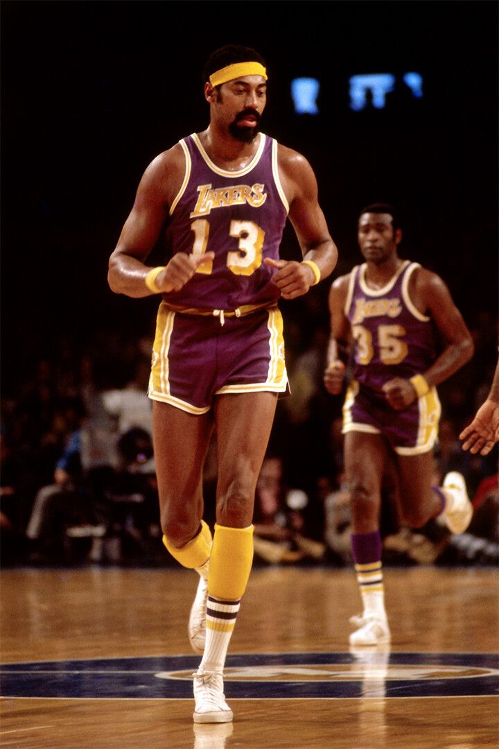 Wilt Chamberlain Famous Athlete Print Jigsaw Puzzle