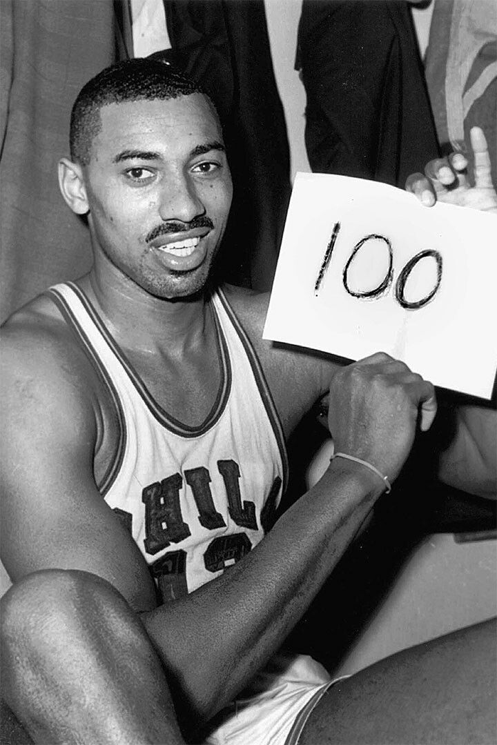 Wilt Chamberlain Philadelphia Former Basketball Player Jigsaw Puzzle