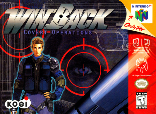 Winback Covert Operations N64 Print Poster